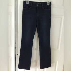 Old Navy mid rise kicker boot style jeans